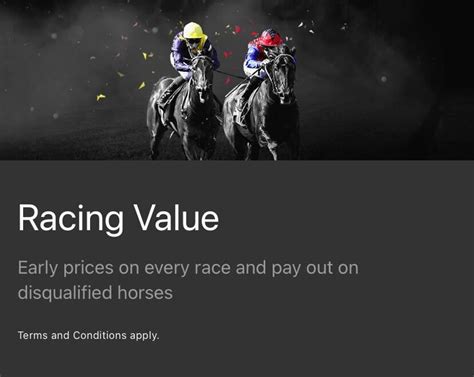Racing Value at bet365.